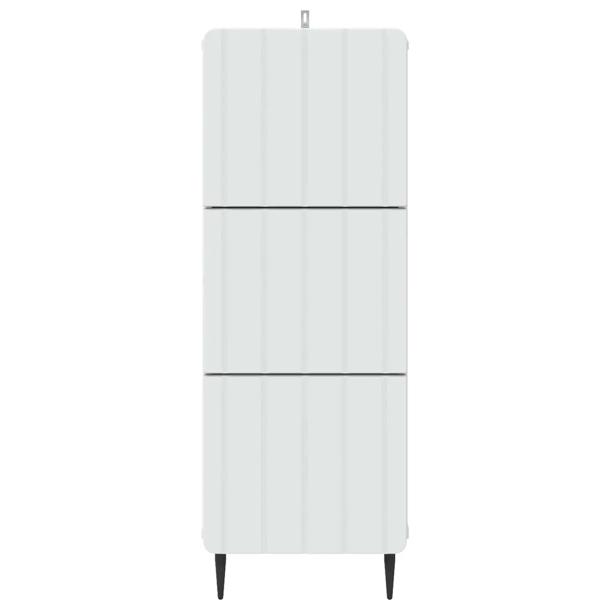 Drawer Cabinet White Storage Furniture Living Room Bedroom Engineered Wood 33 x 34.5 x 92 cm