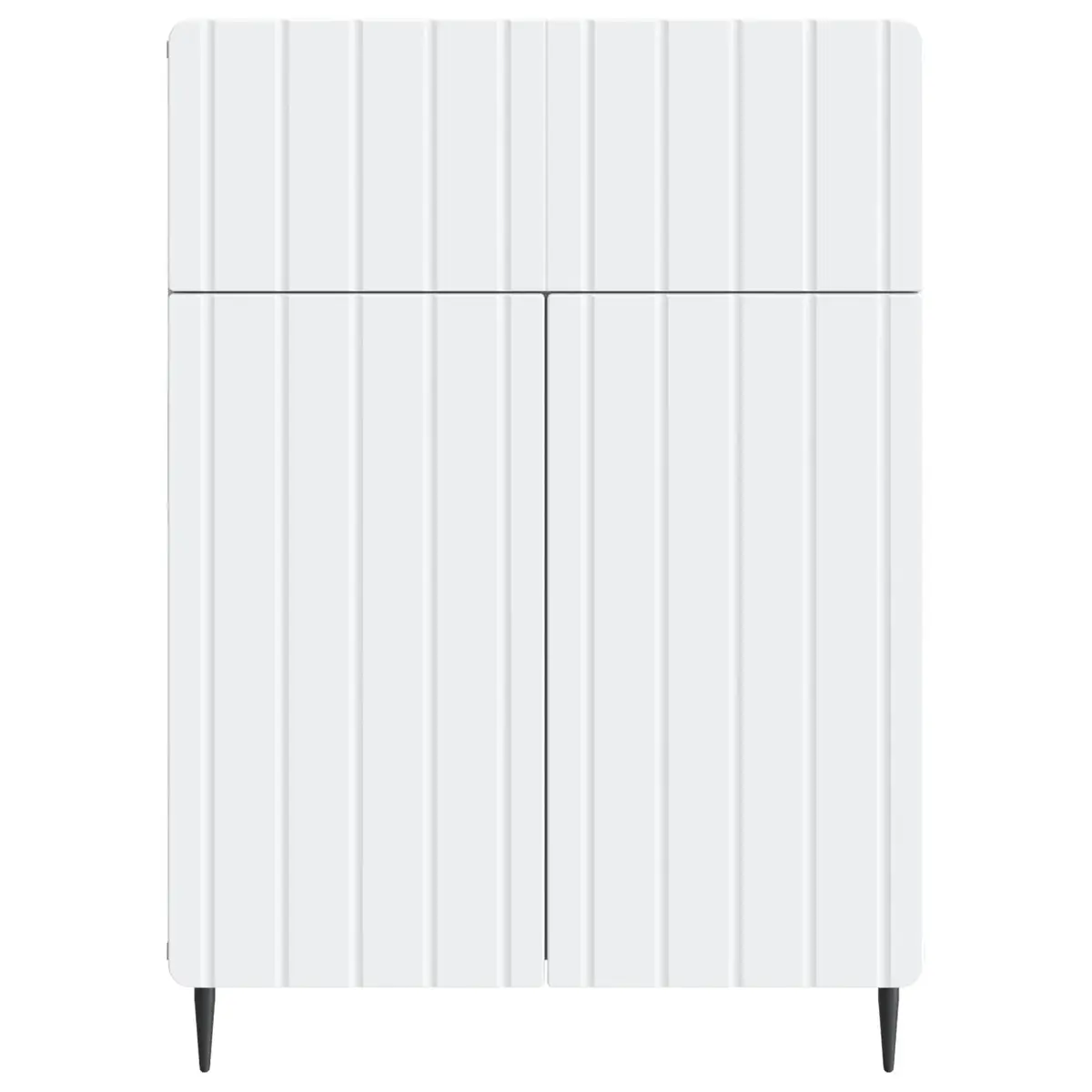 White Sideboard Modern Storage Cabinet Living Room Dining Furniture Engineered