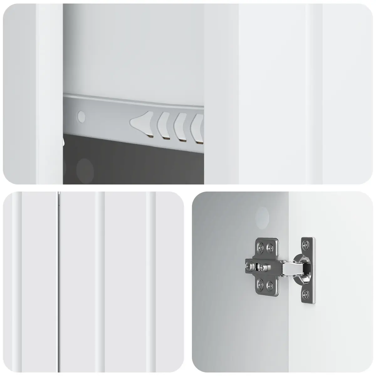 White Modern Storage Sideboard Cabinet