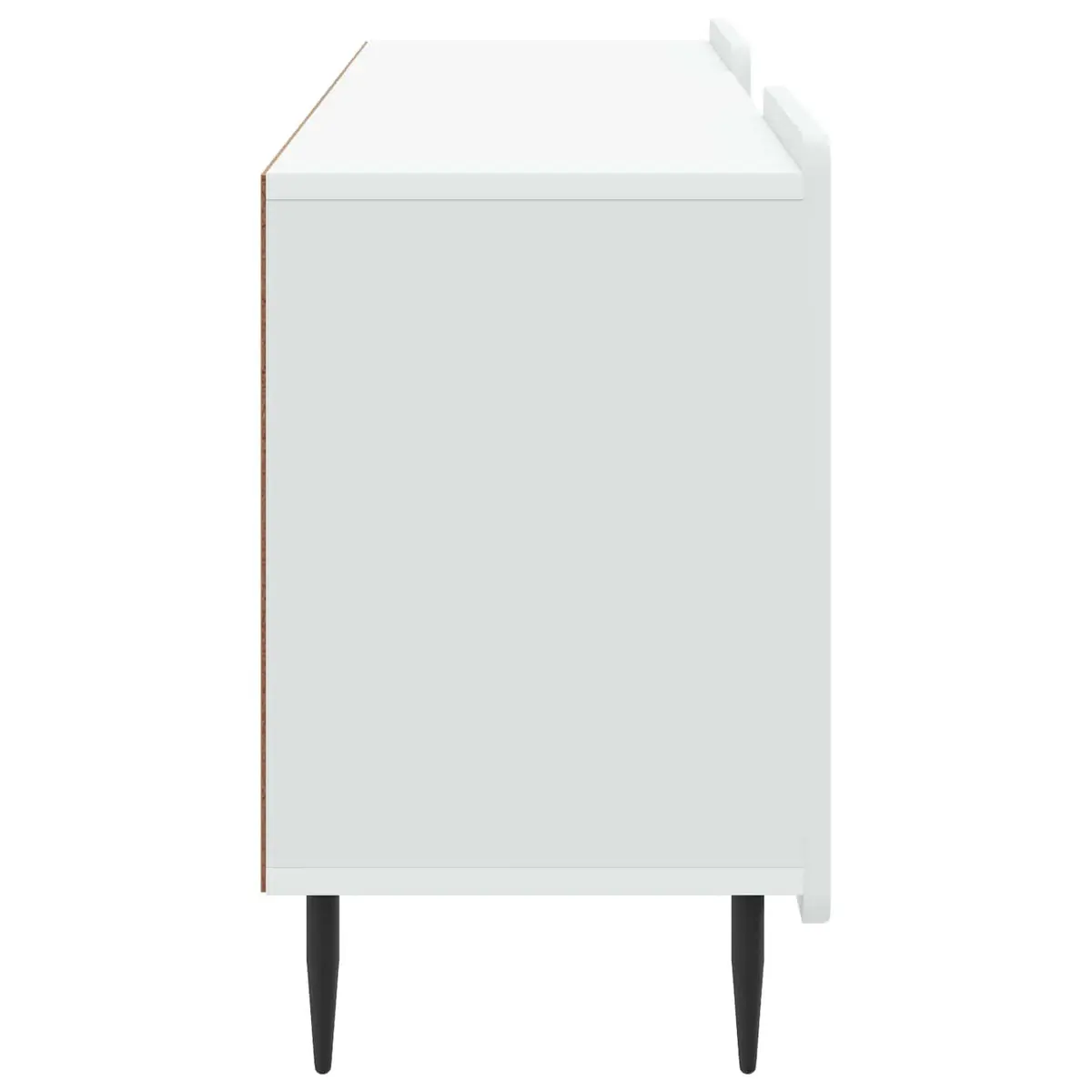 TV Cabinet for Living Room White Modern Entertainment Unit 150 x 31 x 52 cm