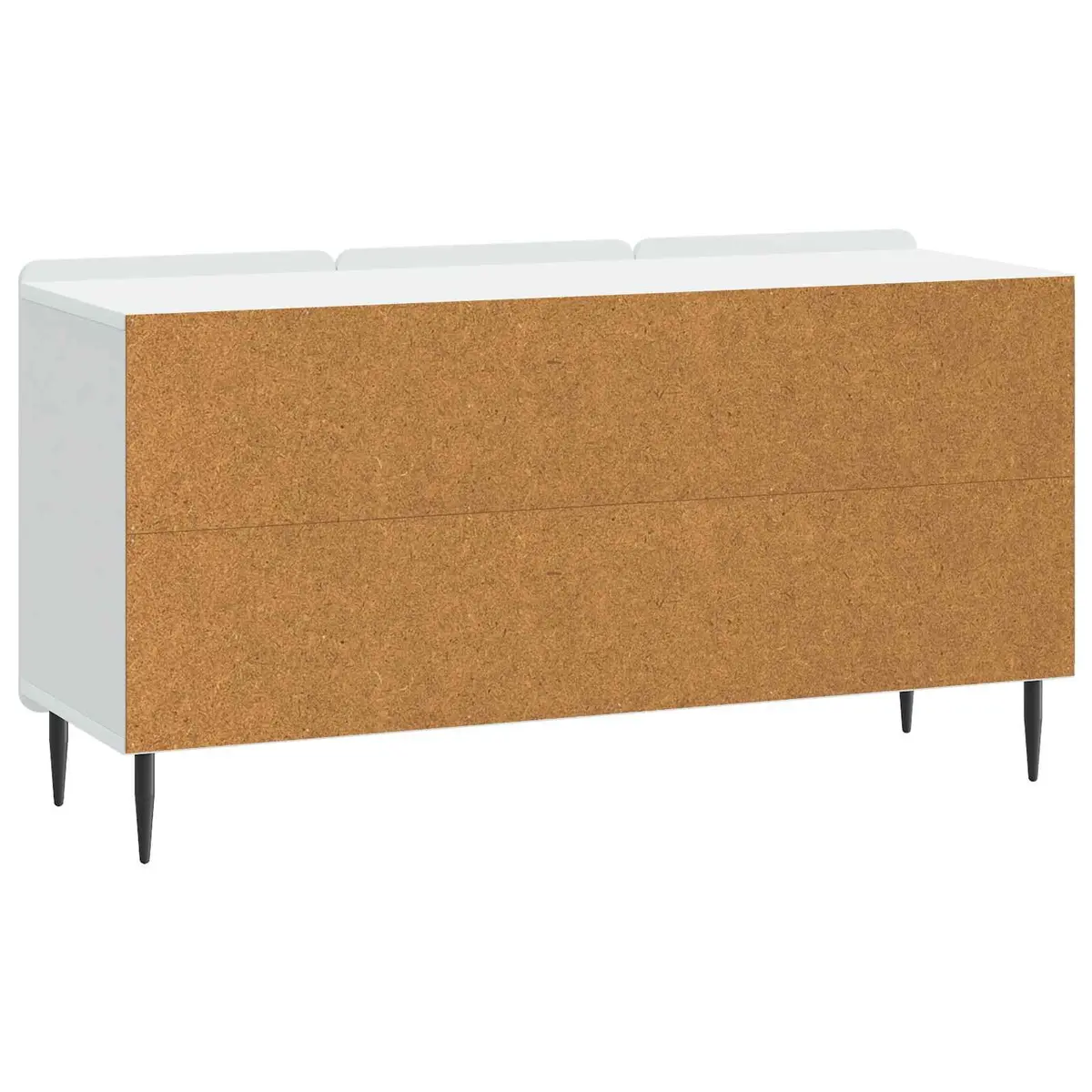 TV Cabinet for Living Room White Modern Storage Unit 99 x 34.5 x 52 cm