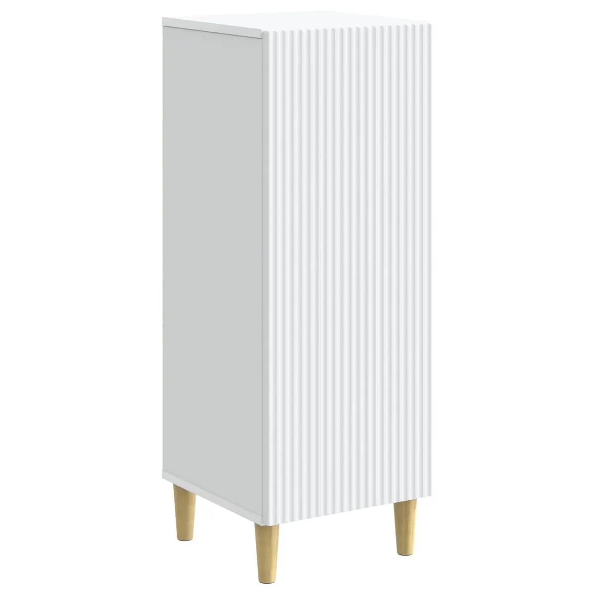 White Sideboard Storage Cabinet Indoor 33cm x 34.5cm x 90cm