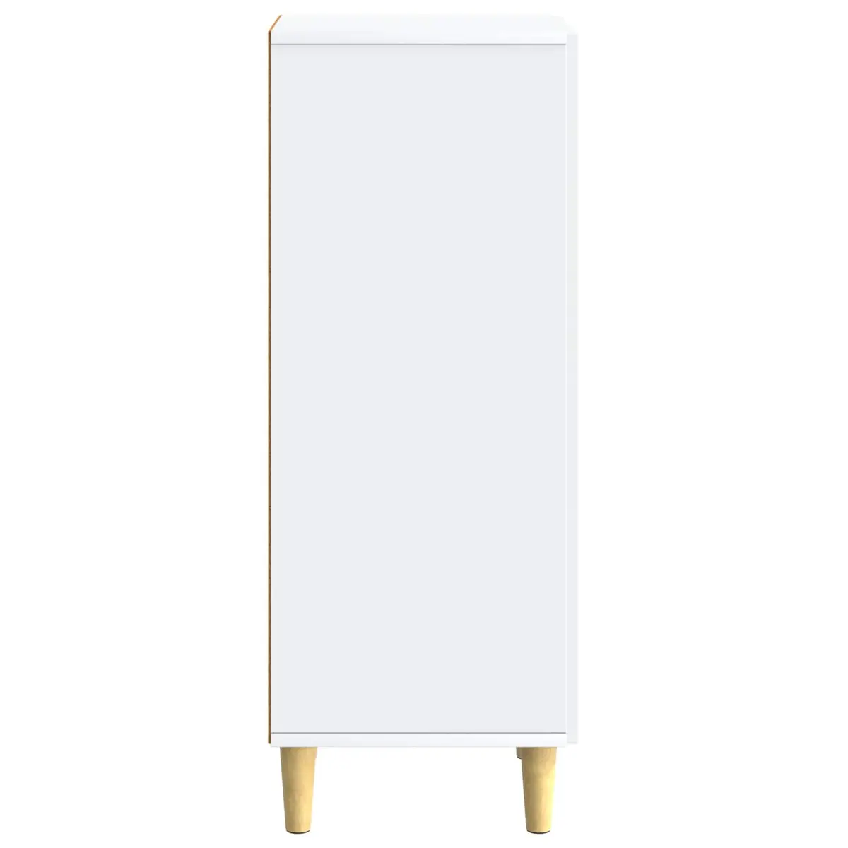 White Sideboard Storage Cabinet Indoor 33cm x 34.5cm x 90cm
