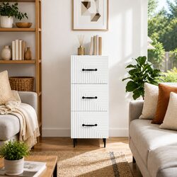 Drawer Cabinet Storage Unit Specifications: 33 x 34.5 x 89.5 cm