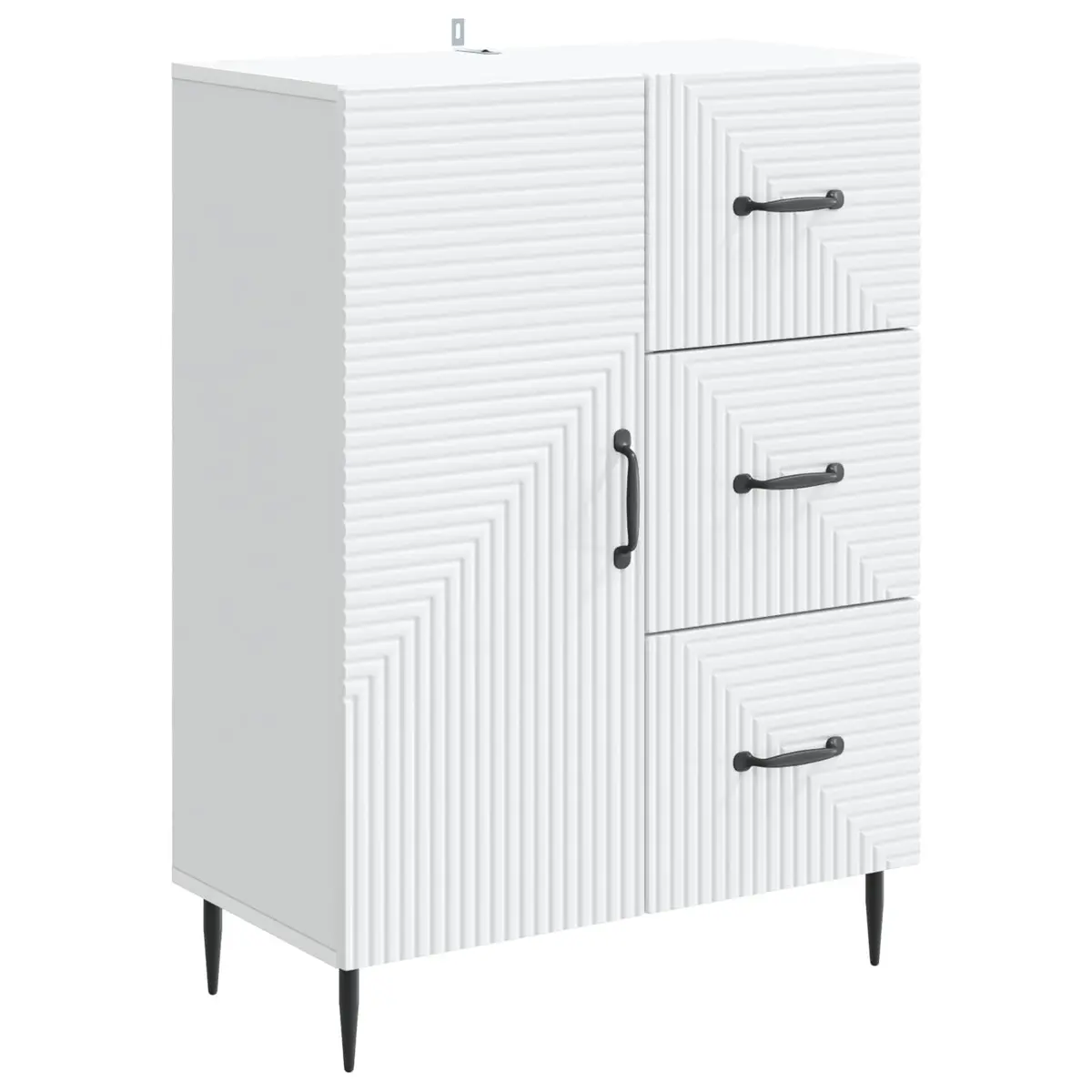 White Sideboard with Storage