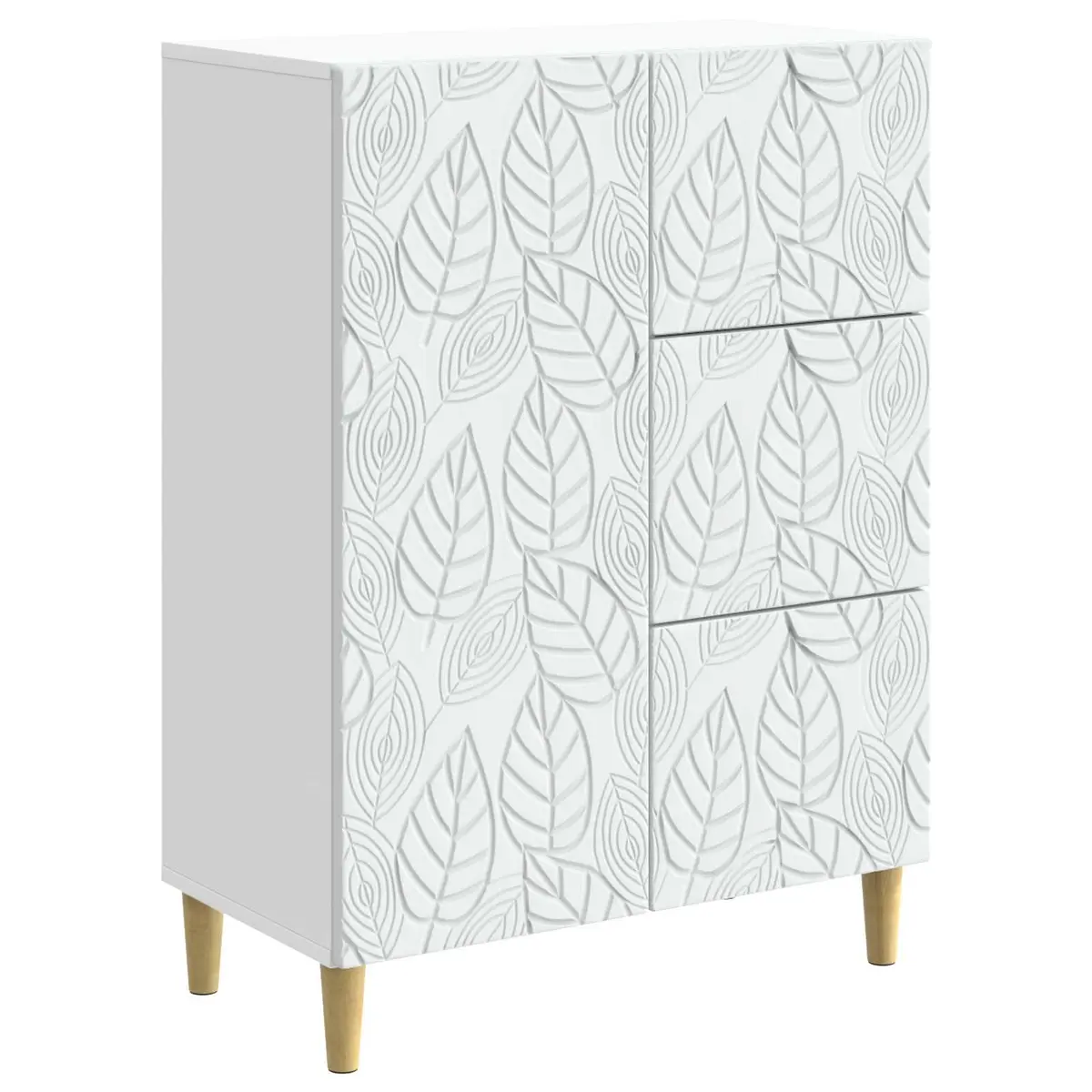 Sideboard Storage Cabinet for Living Room 66x34.5x90cm Engineered Wood Vintage
