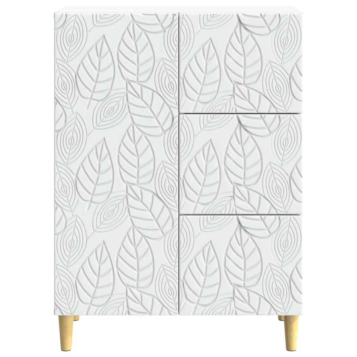 Sideboard Storage Cabinet for Living Room 66x34.5x90cm Engineered Wood Vintage