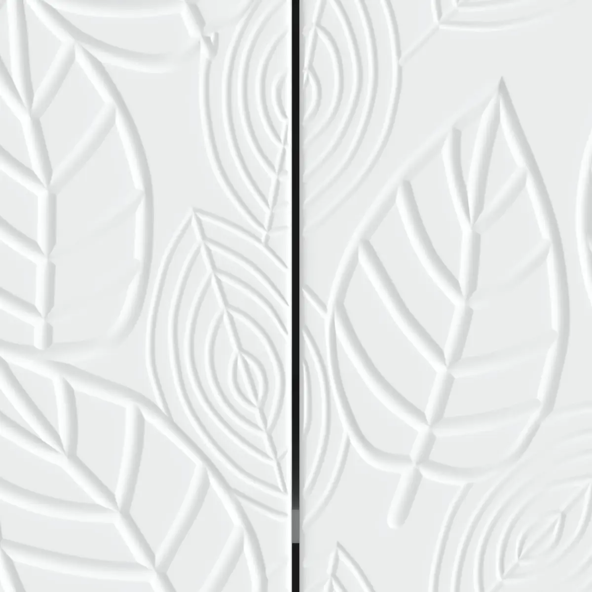 Sideboard White Living Room 89 x 34.5 x 80 cm Storage Cabinet