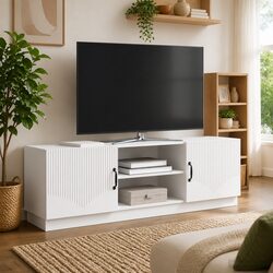 Specifications of the 150cm White Modern TV Cabinet