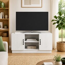 White TV Cabinet Specifications: 102 x 34.5 x 47 cm