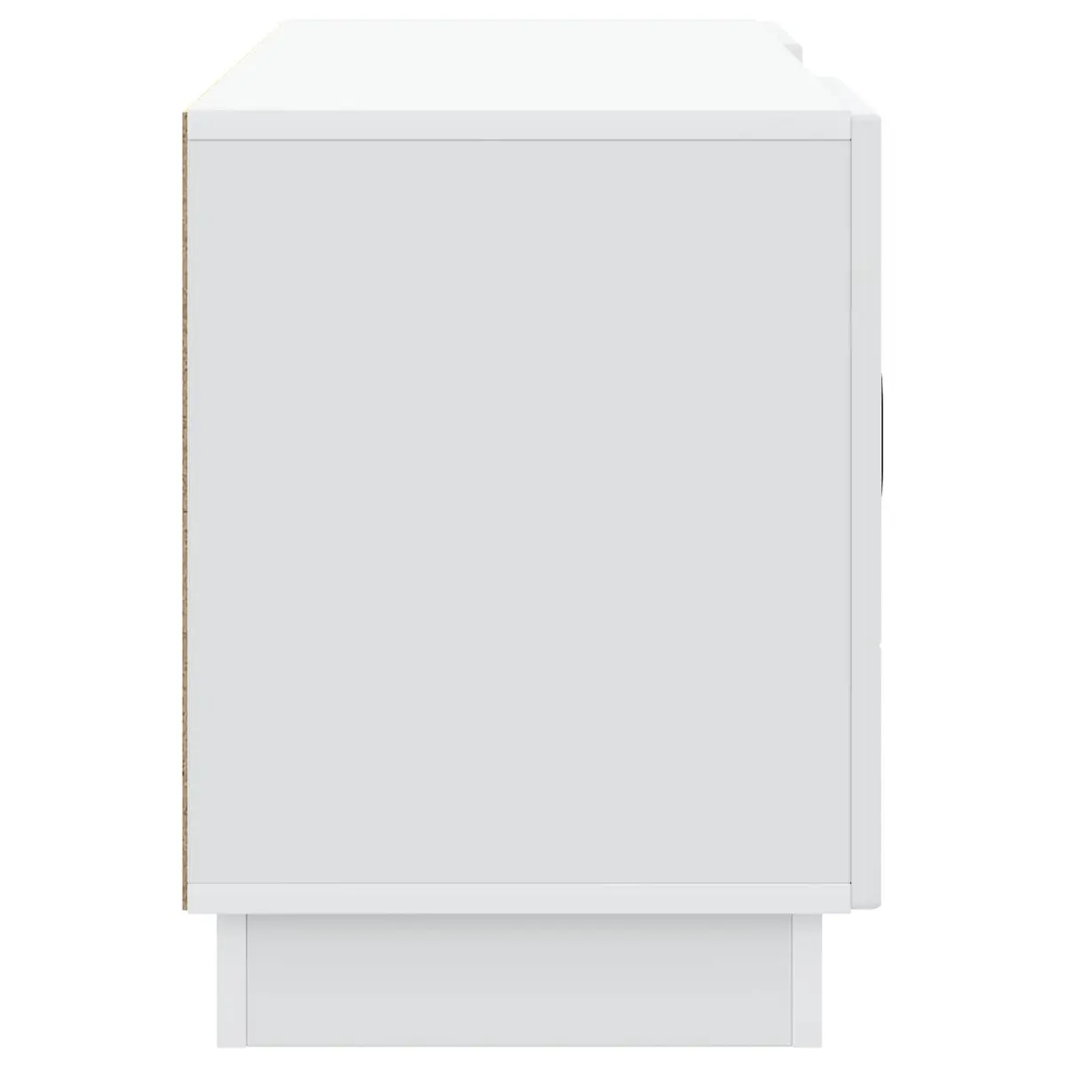White TV Cabinet Entertainment Centre for Living Room 102 x 34.5 x 47 cm