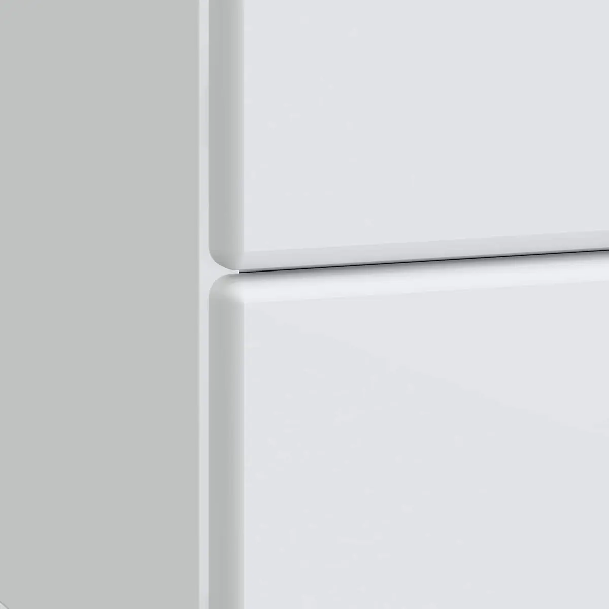 Bedside Cabinet White Bedroom Storage Table 43 x 34.5 x 47.5 cm