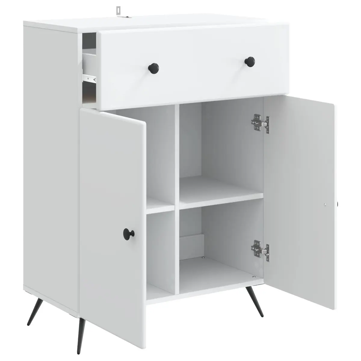 White Sideboard Buffet Cabinet