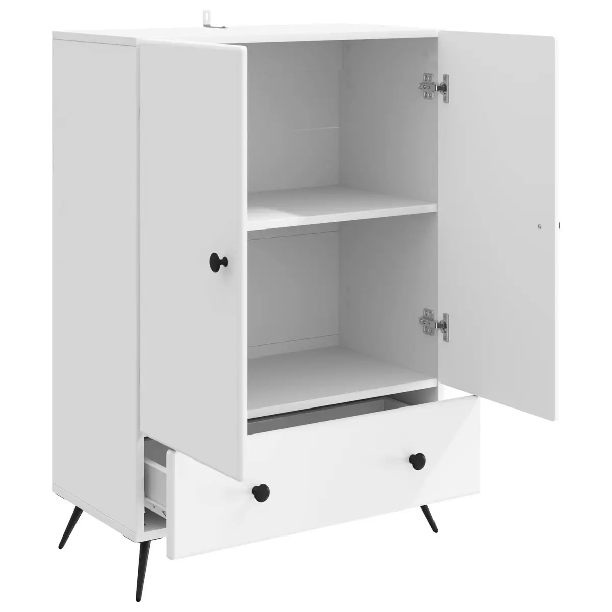 White Sideboard Buffet Cabinet