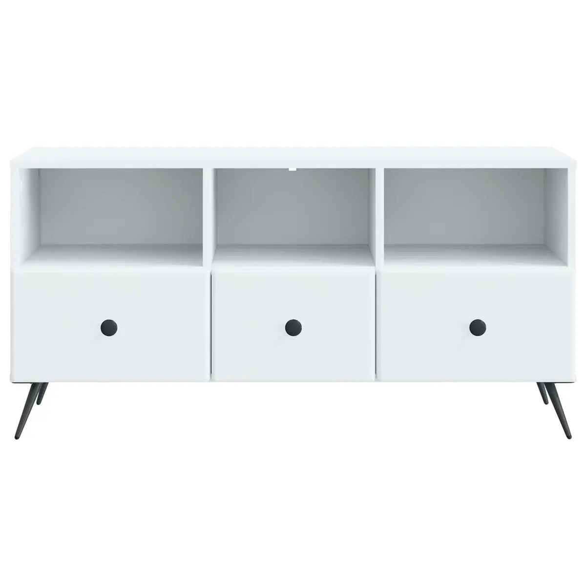 TV Cabinet for Living Room White Engineered Wood 102 x 34.5 x 50 cm