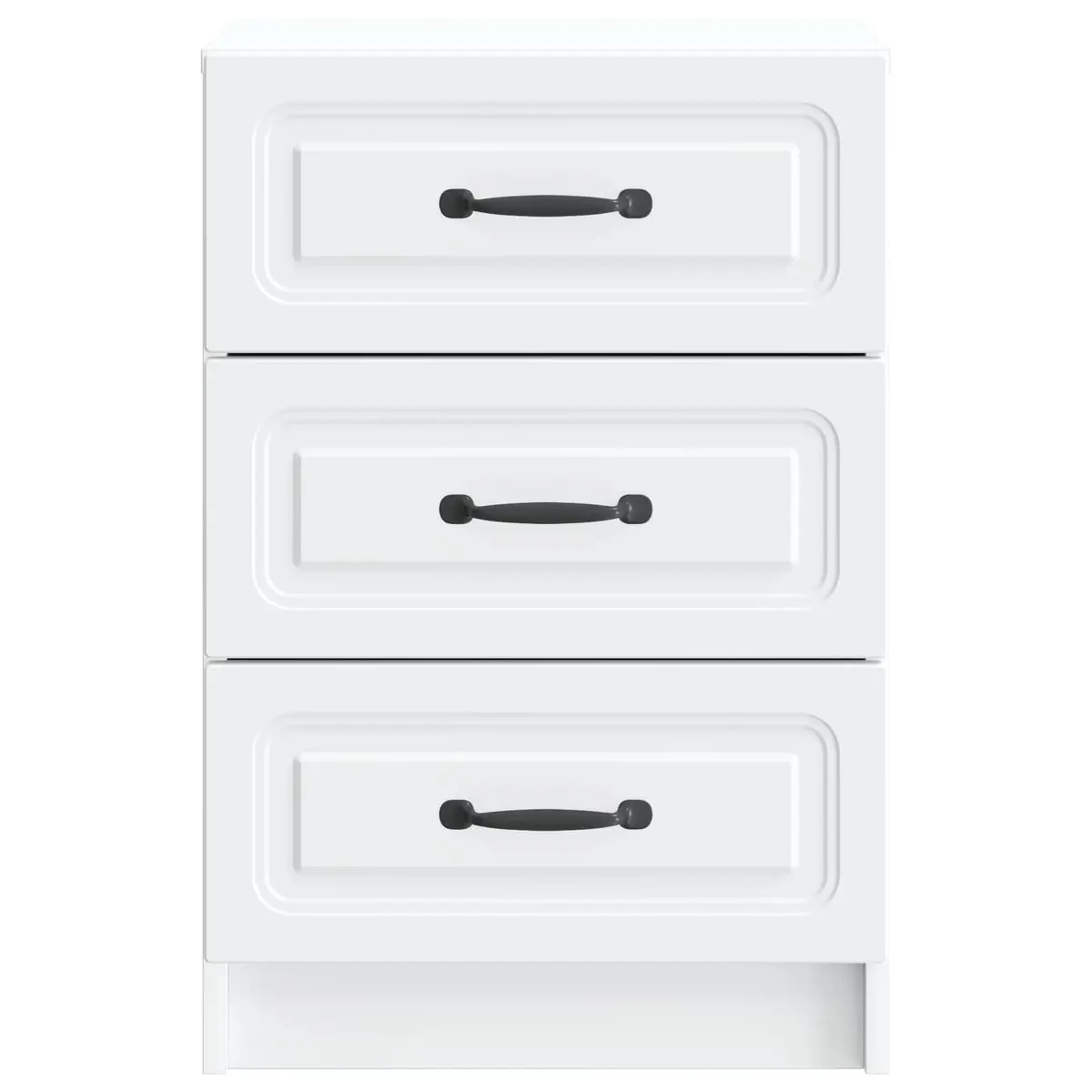 White Vintage Engineered Wood Cabinet
