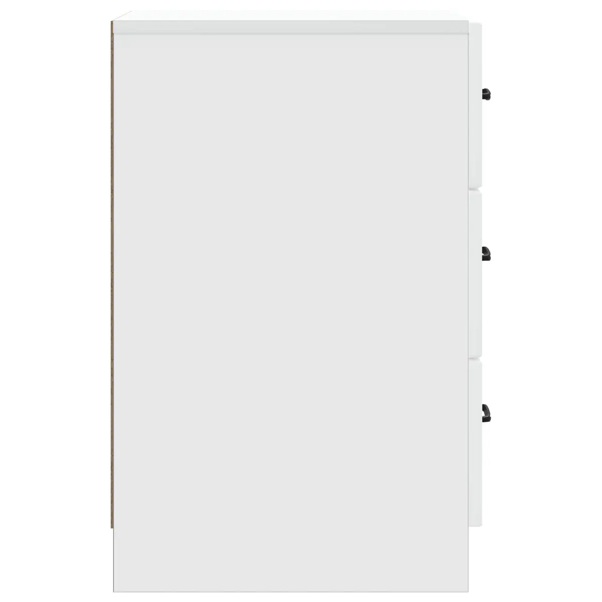 White Vintage Engineered Wood Cabinet