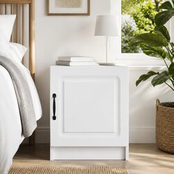 Engineered Wood Bedside Cabinet: 43 x 34.5 x 47 cm