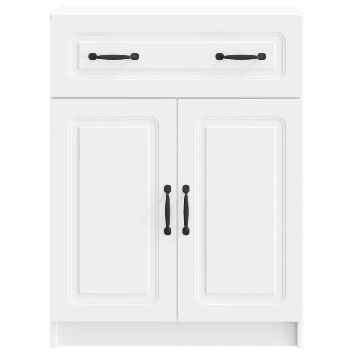 Modern White Sideboard Storage Cabinet Living Room Dining Furniture Engineered