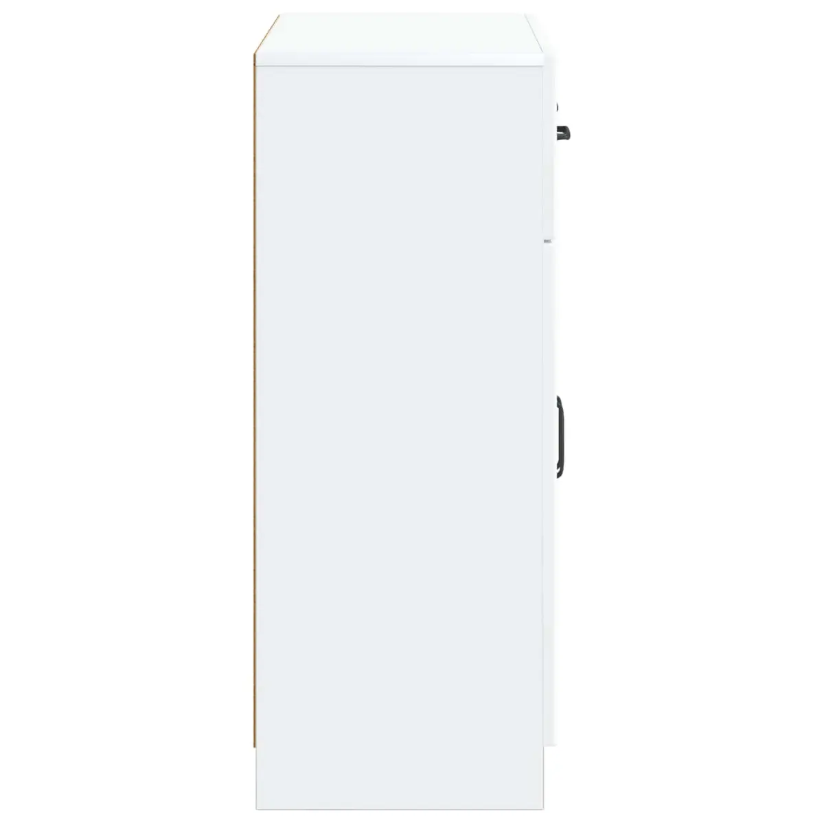 Modern White Sideboard Storage Cabinet Living Room Dining Furniture Engineered