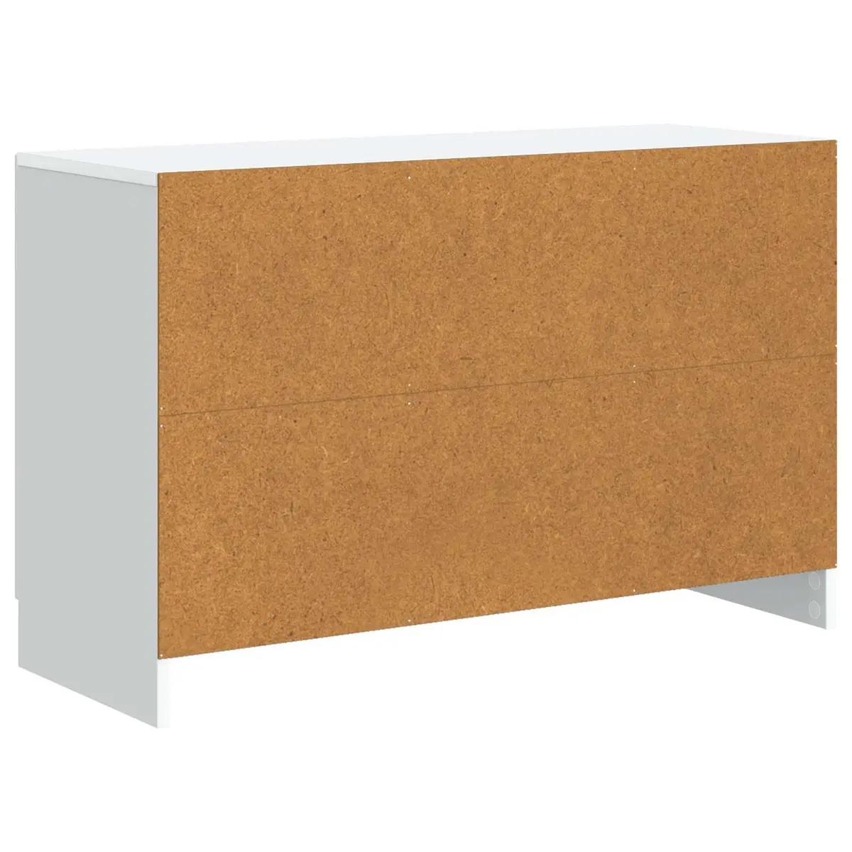 White Sideboard Storage Cabinet Dining Room 89 x 34.5 x 57 cm