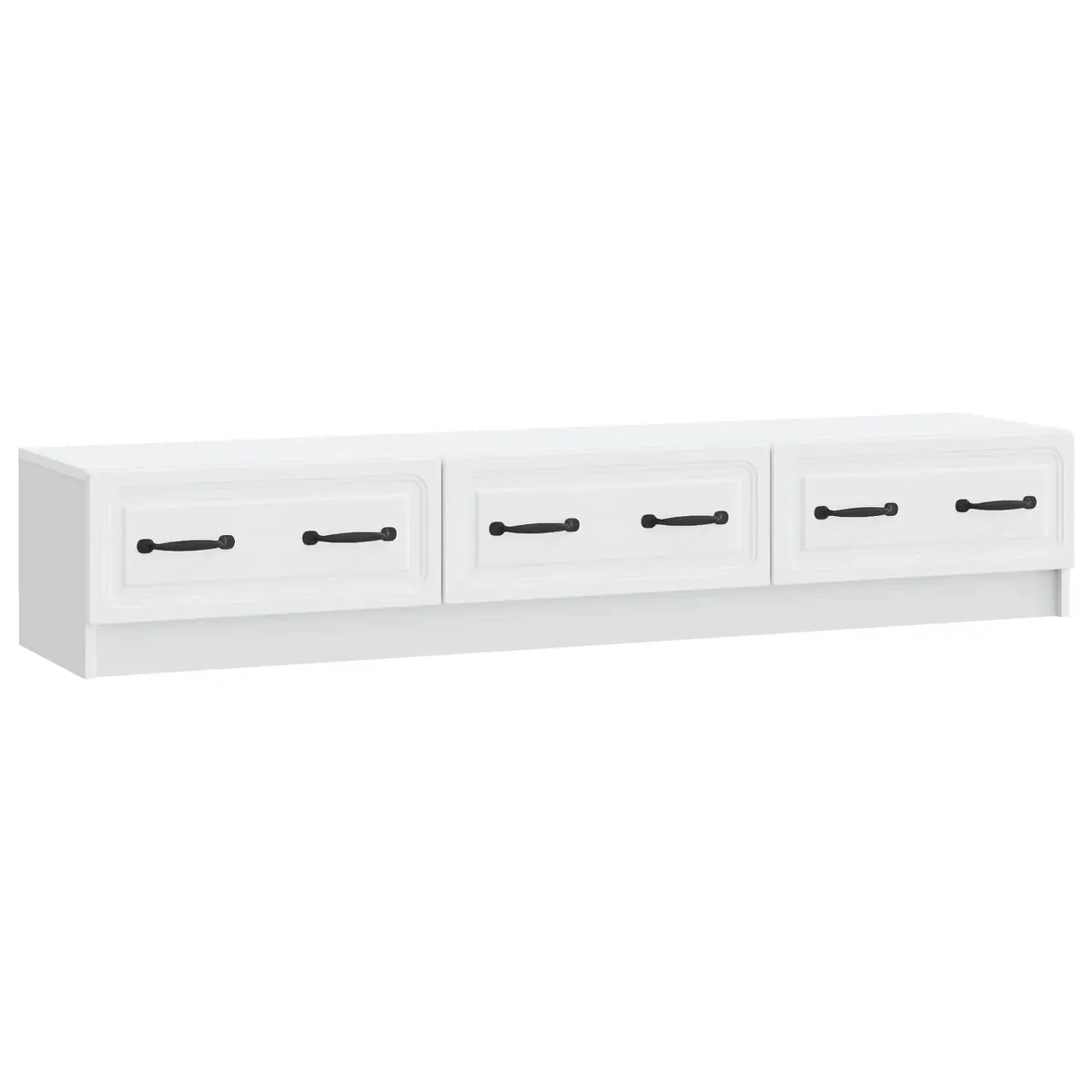 White TV Cabinet with Drawer