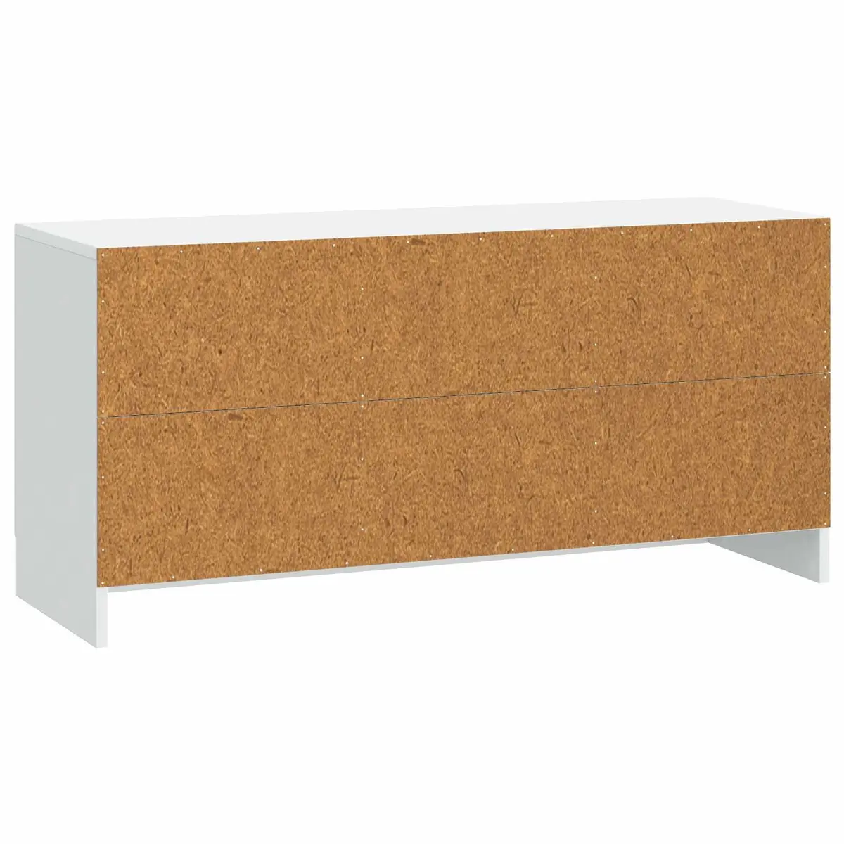 White TV Cabinet Living Room Storage Unit 99x34.5x47cm