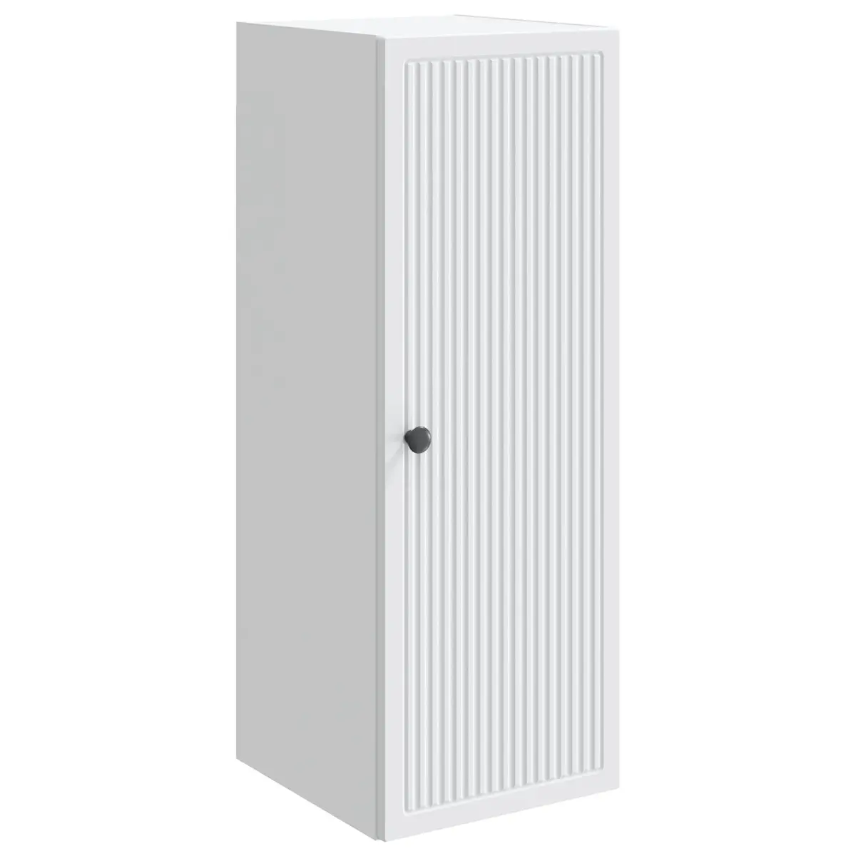 Wall-Mounted Storage Cabinet Living Room White Engineered Wood 33 x 34.5 x 90 cm