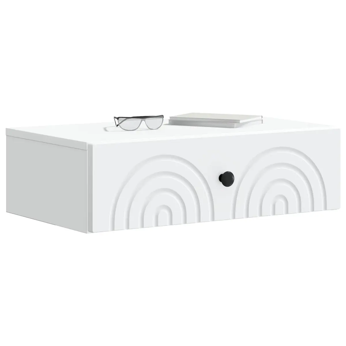 Wall-Mounted Side Table for Bedroom 59cm