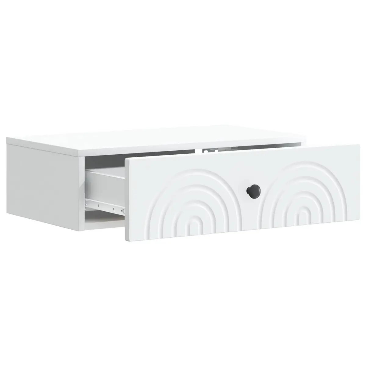 Wall-Mounted Side Table for Bedroom 59cm