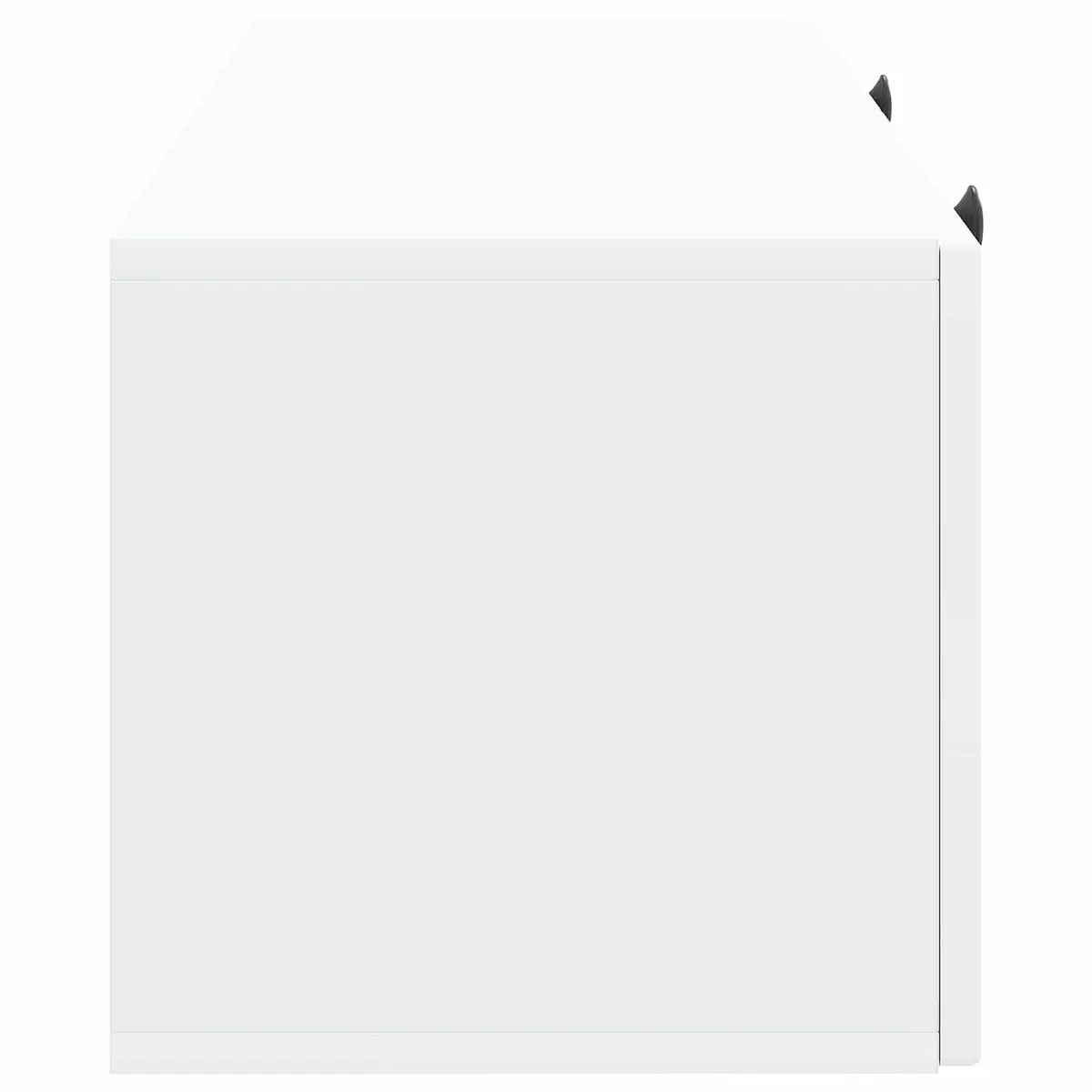 White Wall-Mounted TV Cabinet