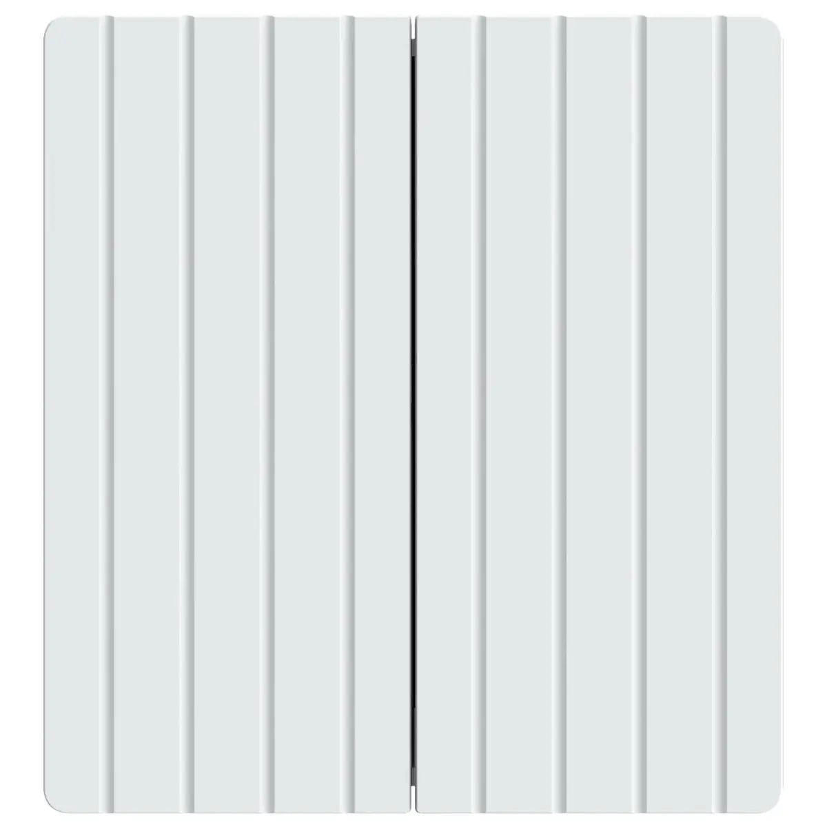 Wall-Mounted Storage Cabinet White 59 x 31 x 64 cm Engineered Wood