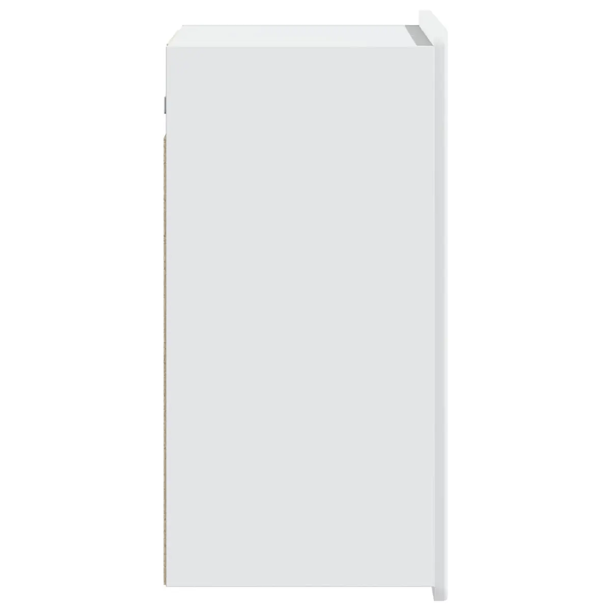 Wall-Mounted Storage Cabinet White 59 x 31 x 64 cm Engineered Wood
