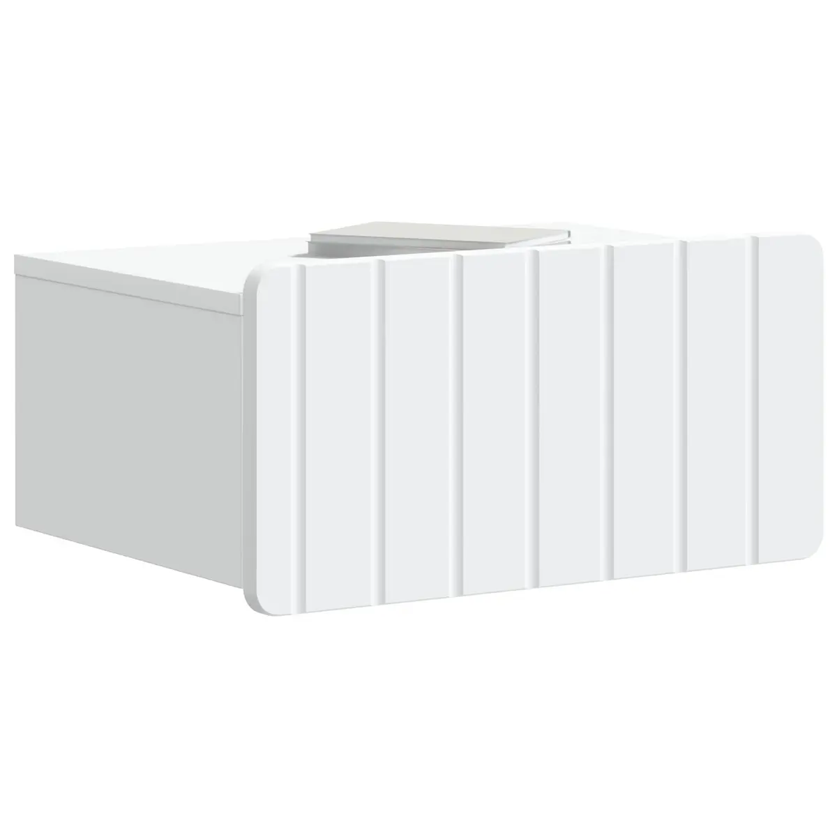 Wall-Mounted Bedside Cabinet with Storage Drawer