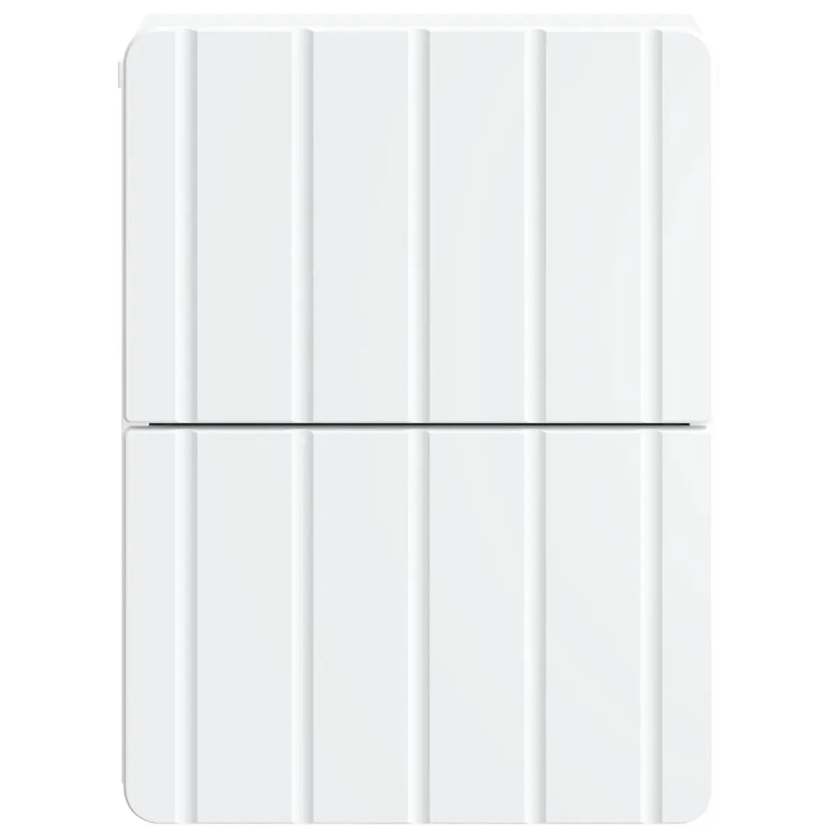 Wall-Mounted Bedside Cabinet White Storage Organiser Small Spaces 33 x 34.5 x 43 cm