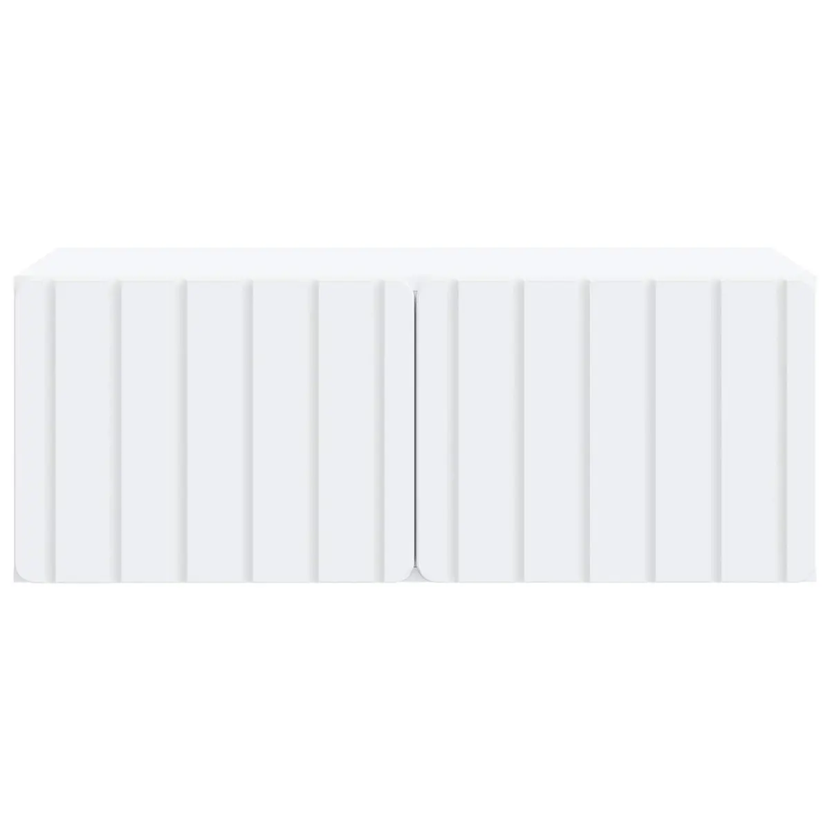 Wall-Mounted TV Cabinet 78.5 x 41 x 30 cm White Storage Unit Modern Design