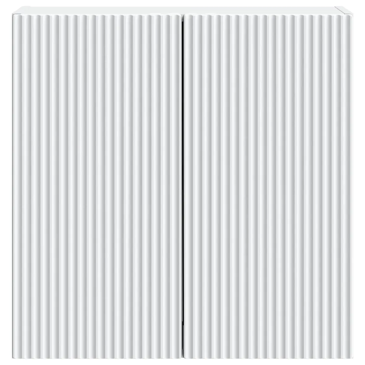 59x31x60cm White Engineered Wood Storage Cabinet