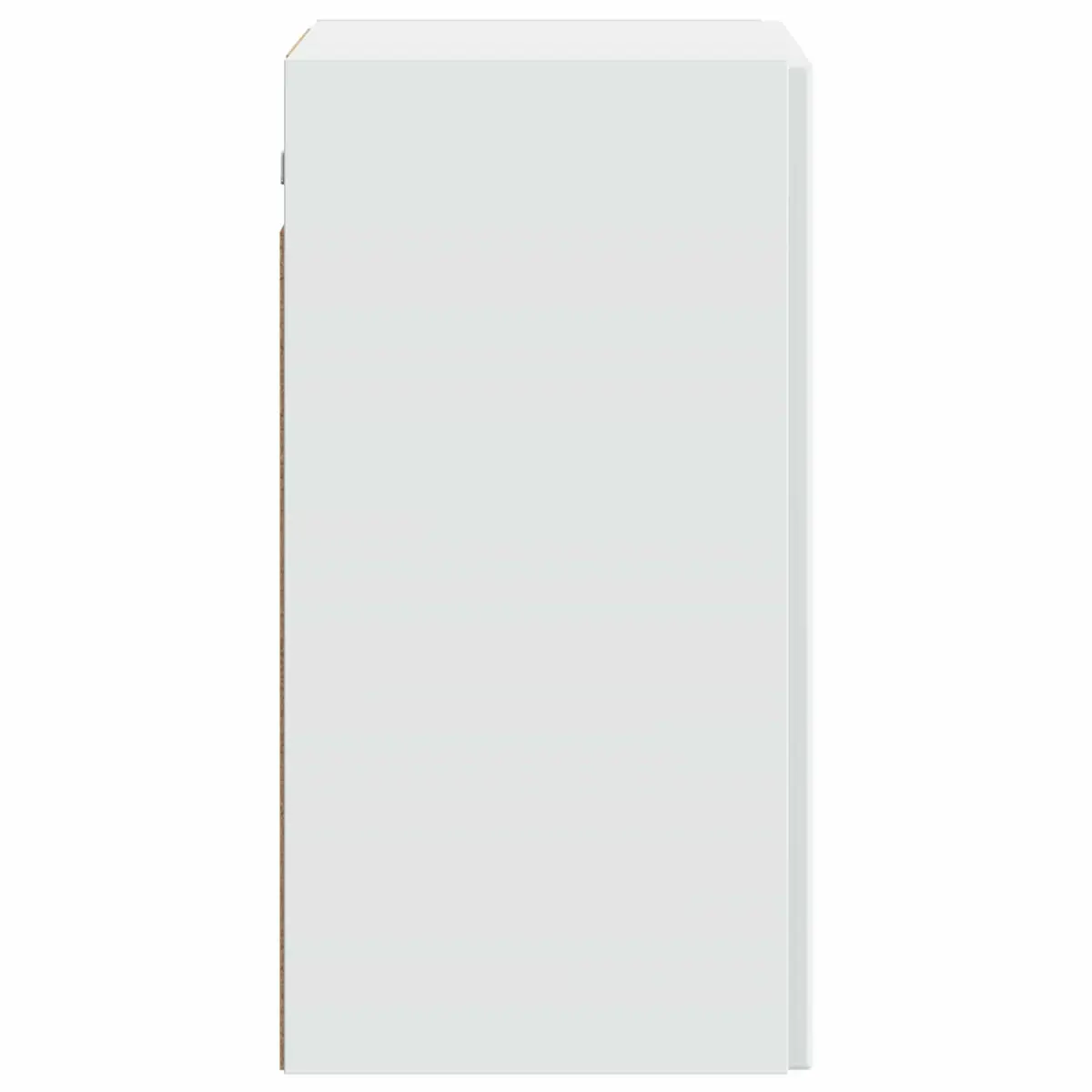 59x31x60cm White Engineered Wood Storage Cabinet