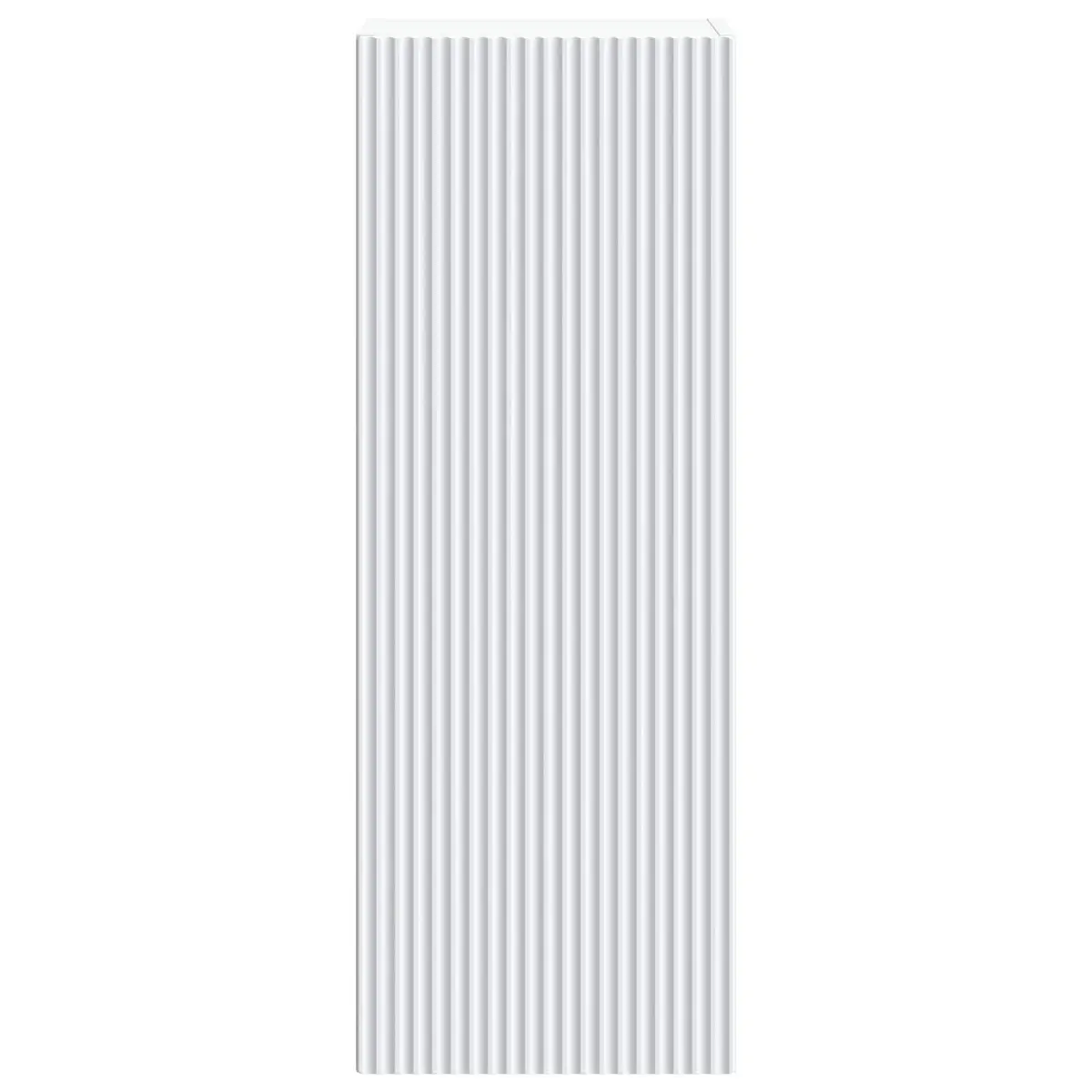Wall-Mounted Storage Cabinet for Home Organization with Shelves and Drawer White 33 x 34.5 x 90 cm