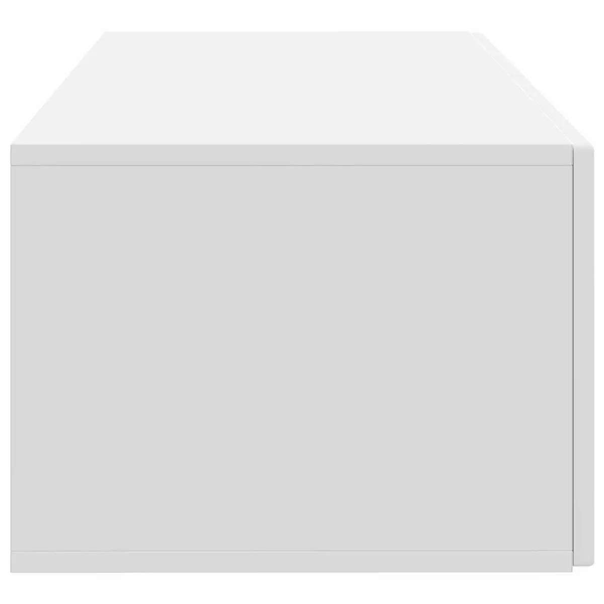 78.5cm Wall-Mounted TV Cabinet in White for Electronics