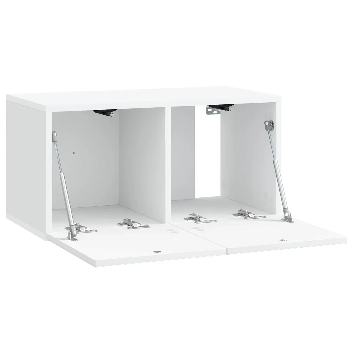 Wall-Mounted TV Cabinet for Living Room Bedroom 59.5 x 31 x 30 cm Modern Storage Unit
