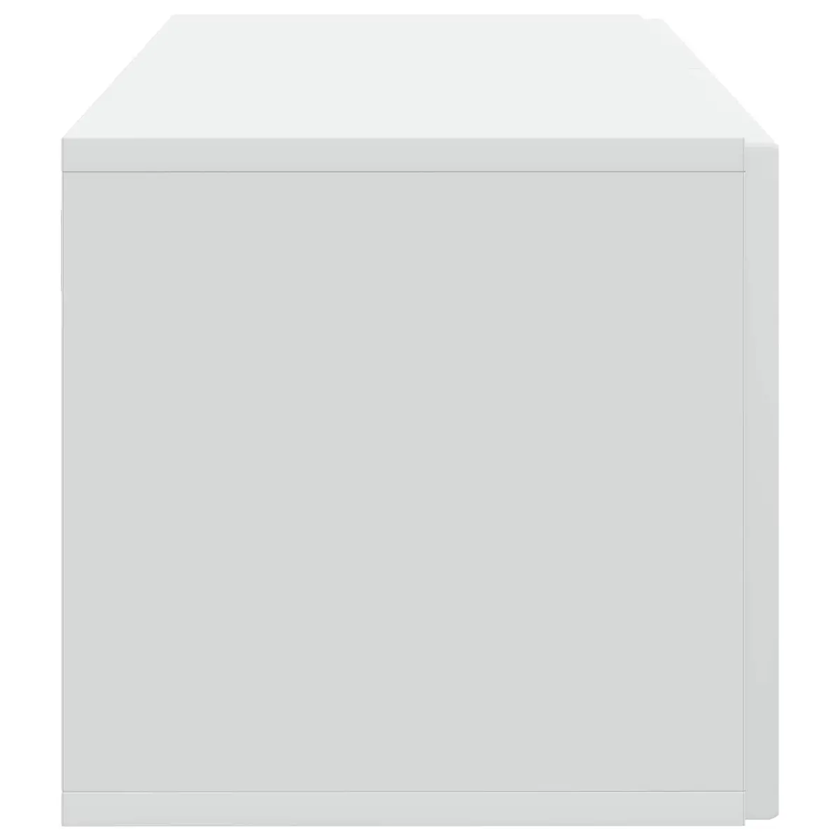 Wall-Mounted TV Cabinet for Living Room Bedroom 59.5 x 31 x 30 cm Modern Storage Unit
