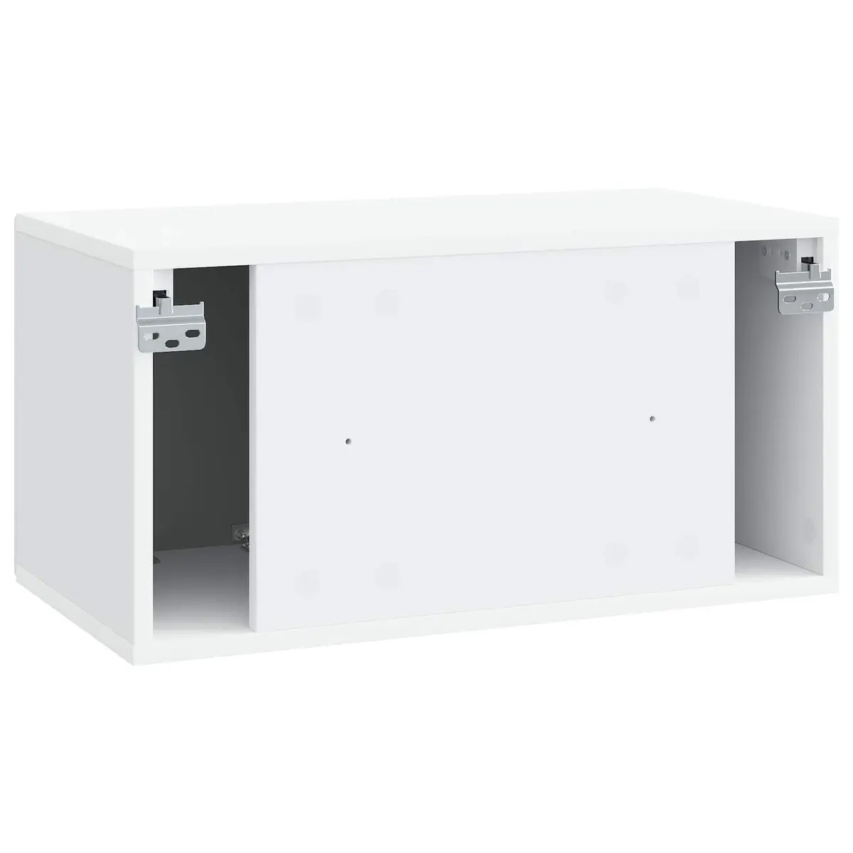 Wall-Mounted TV Cabinet for Living Room Bedroom 59.5 x 31 x 30 cm Modern Storage Unit