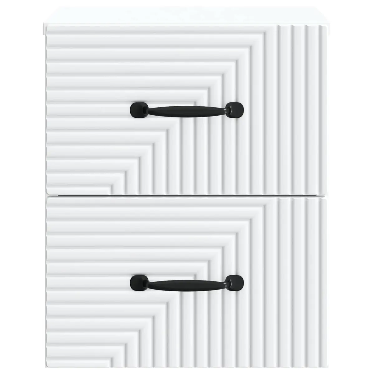 Wall-Mounted Bedside Cabinet White 34.5 x 33 x 40 cm Storage Organizer