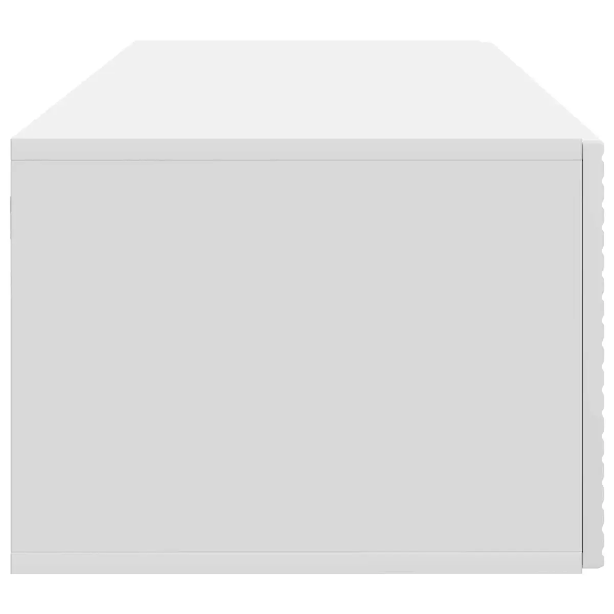 Wall-Mounted TV Cabinet Living Room White 78.5 x 41 x 30 cm Modern Storage Unit