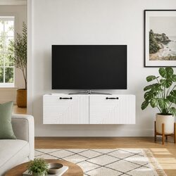 Dimensions and Features of Wall-Mounted TV Cabinet