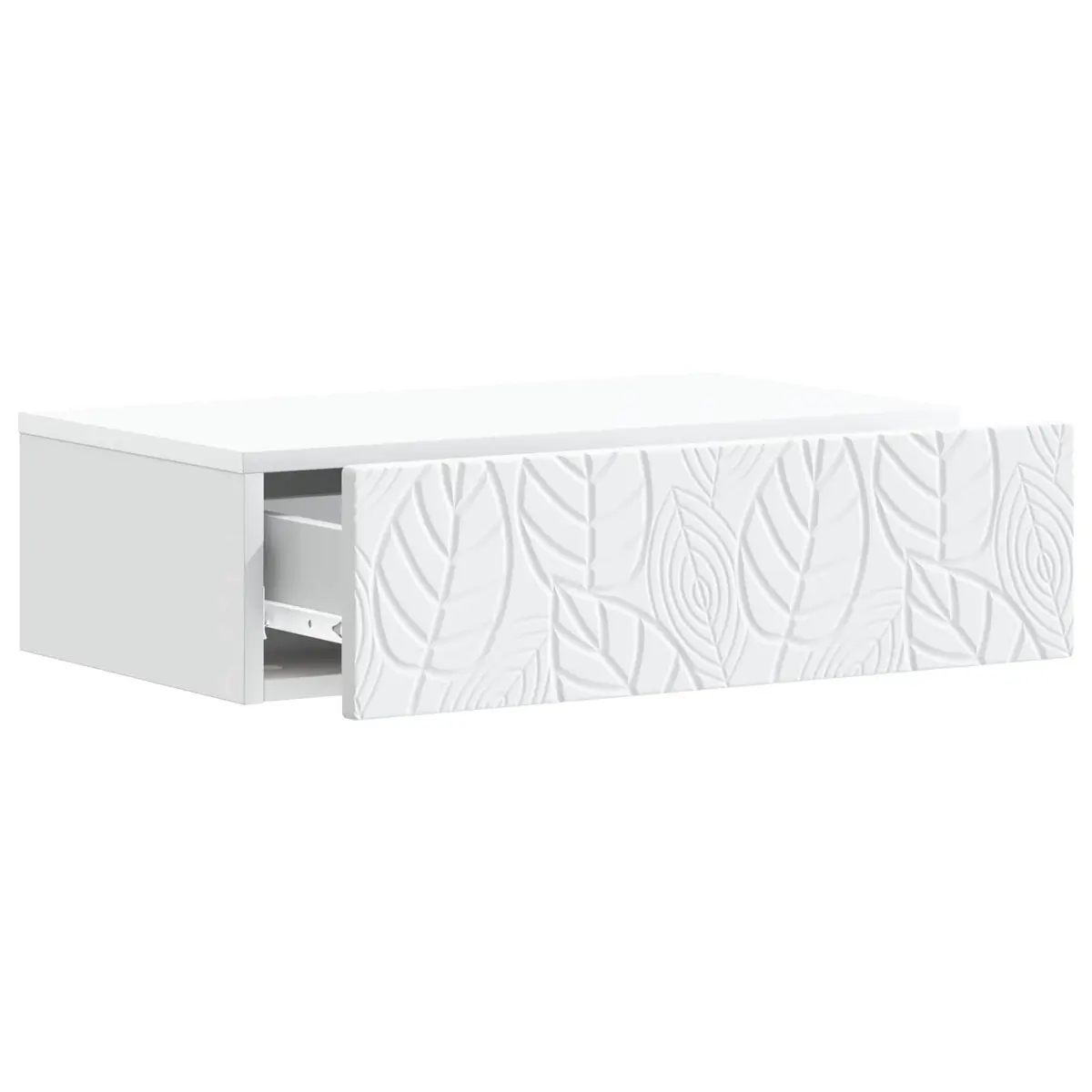 Wall-Mounted Side Table with Drawers