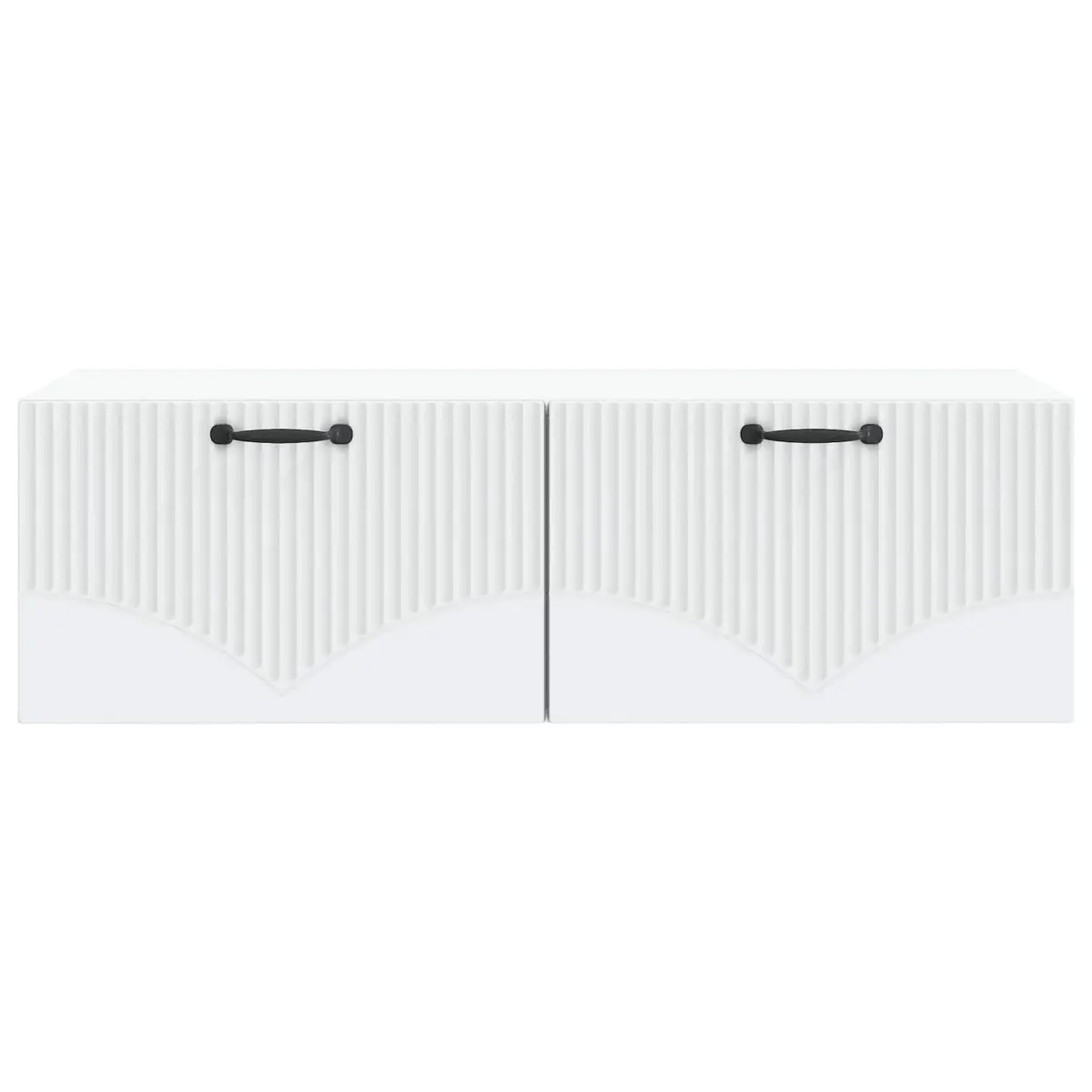 Wall-Mounted TV Cabinet Living Room White 98x41x30cm