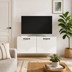 Wall-Mounted TV Cabinet: 78.5 x 31 x 30 cm, Engineered Wood