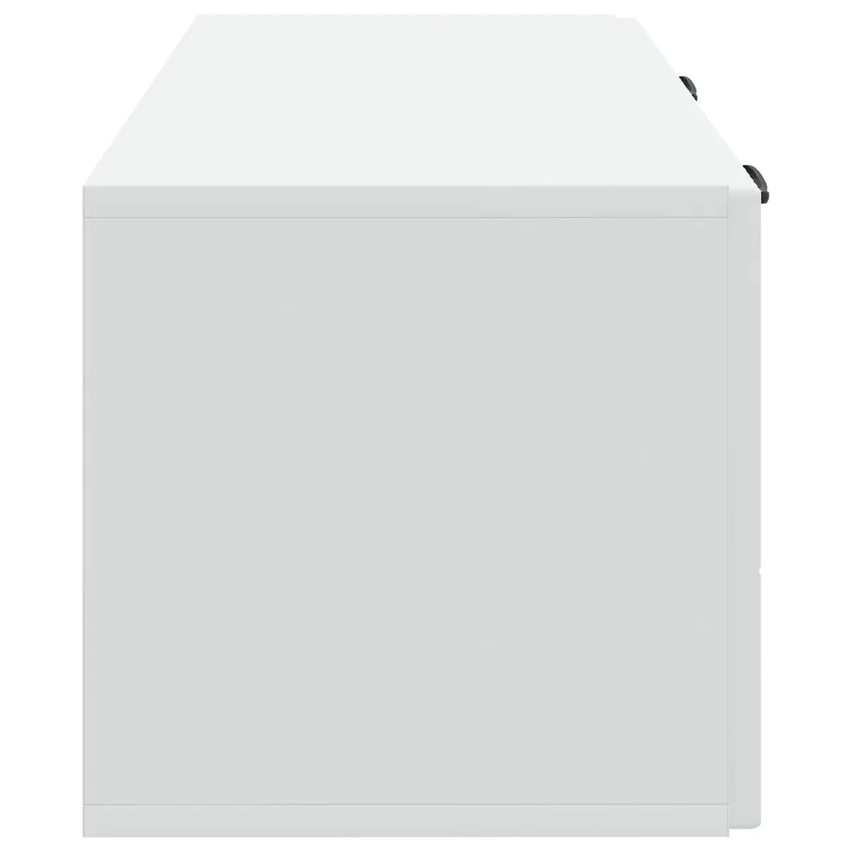 Wall-Mounted TV Cabinet for Living Room White Modern Media Storage Unit 78.5 x 31 x 30 cm